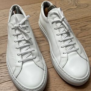 Common Projects Men's Original Achilles low white sneakers